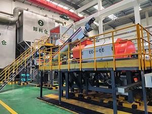 Usina de tratamento de resíduos alimentares de Bengbu, em Anhui