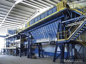 Projeto de triagem de resíduos na Bulgária