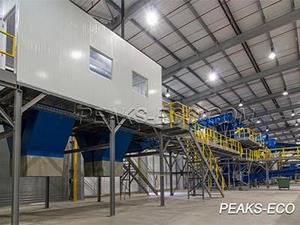 Projeto de triagem de resíduos na Bulgária