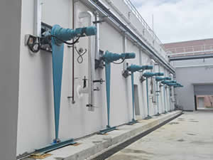 Projeto de triagem de resíduos na China