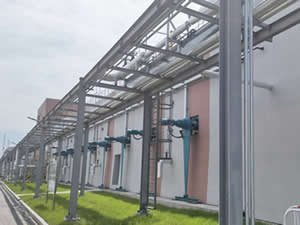 Projeto de triagem de resíduos na China