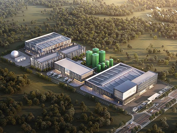 Projeto de tratamento de resíduos alimentares e de cozinha de Dujiangyan, Sichuan