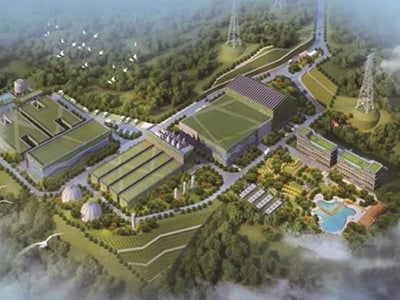 Projeto de tratamento de resíduos alimentares em Hongmiaoling, Fuzhou, Fujian