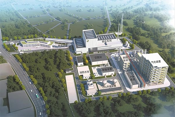 Projeto de conversão de resíduos sólidos urbanos em hidrogênio no distrito de Nanhai, Foshan