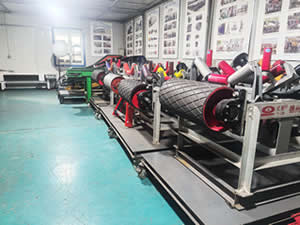 Oficina de fabricação de correias transportadoras