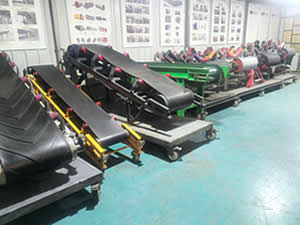 Oficina de fabricação de correias transportadoras