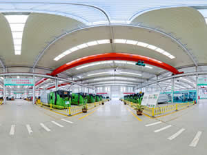 Oficina de fabricação de equipamentos de transferência de resíduos