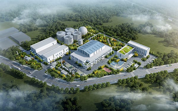 Projeto de tratamento de resíduos alimentares e de cozinha do distrito de Wenjiang, Sichuan