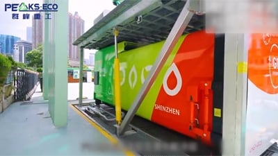 Compactador subterrâneo de resíduos 2