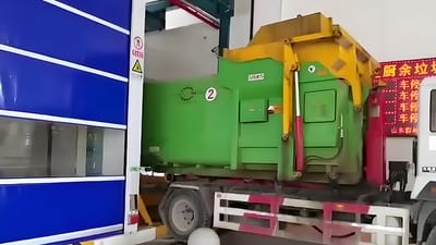 Planta de gestão de resíduos