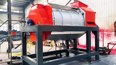 Máquina desensacadora de resíduos