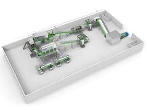 Sistema de tratamento de resíduos sólidos urbanos