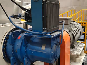 Triturador de cisalhamento de eixo duplo