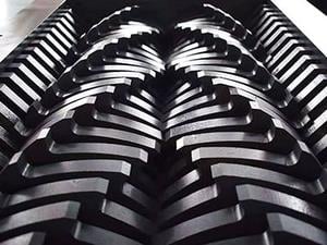 Triturador de cisalhamento de eixo duplo