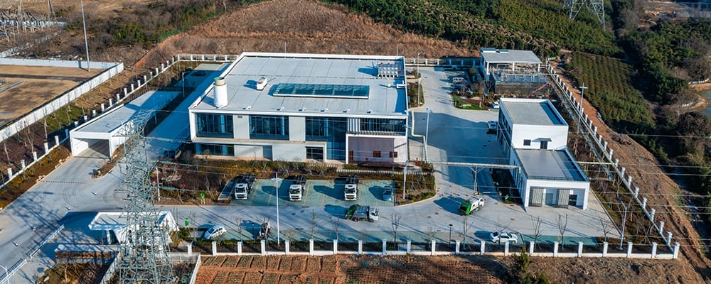 Estação de transferência de resíduos