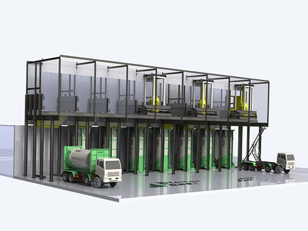 Estação de transferência de resíduos