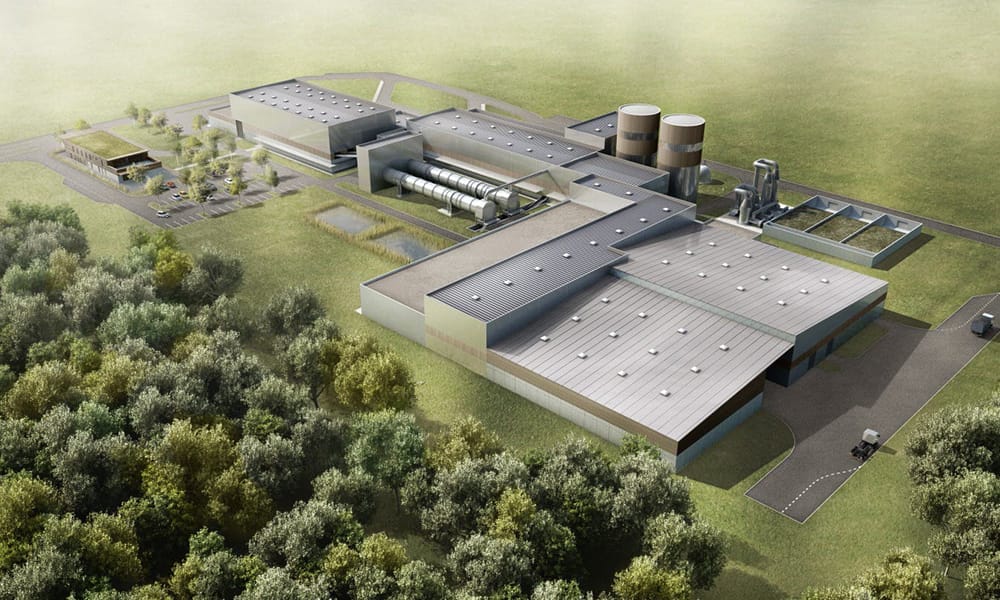 Sistema de tratamento mecânico-biológico de resíduos (MBT) / Usina de biogás