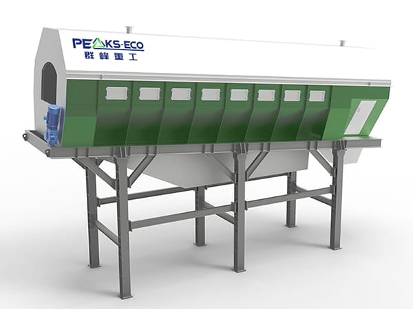 Peneira rotativa Trommel