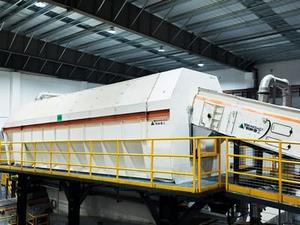 Peneira rotativa Trommel