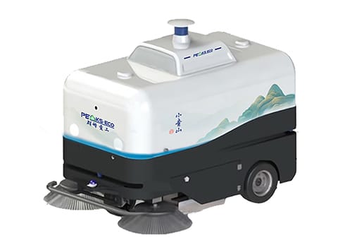 Varredora de rua autônoma