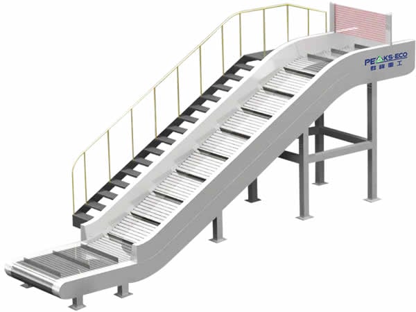 Transportador de placas metálicas