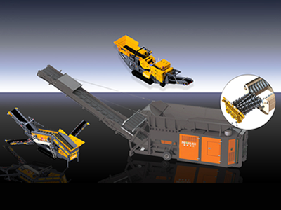 Britadores e peneiras móveis