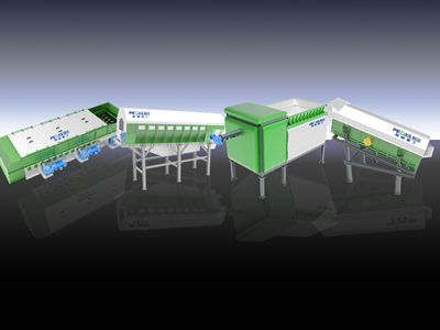 Separadores e peneiras