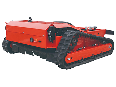 Cortador de grama de esteira