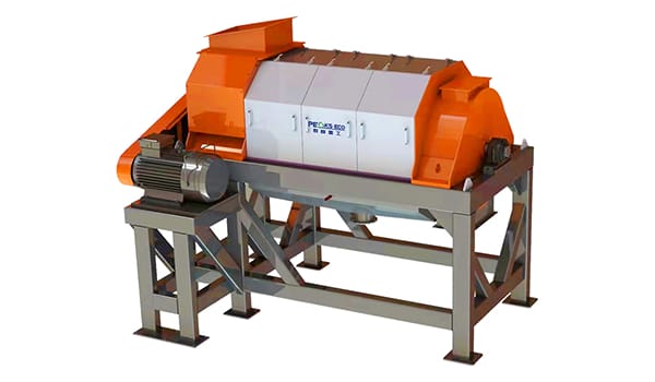 Máquina desensacadora de resíduos