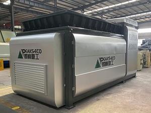 Máquina desensacadora de resíduos orgânicos