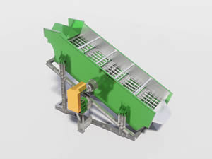 Peneira vibratória combinada