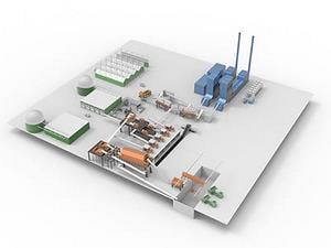 Sistema abrangente de tratamento e reciclagem de resíduos