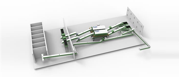 Sistema de tratamento anaeróbico seco para resíduos de cozinha