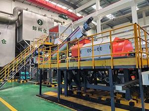 Sistema de tratamento de resíduos alimentares