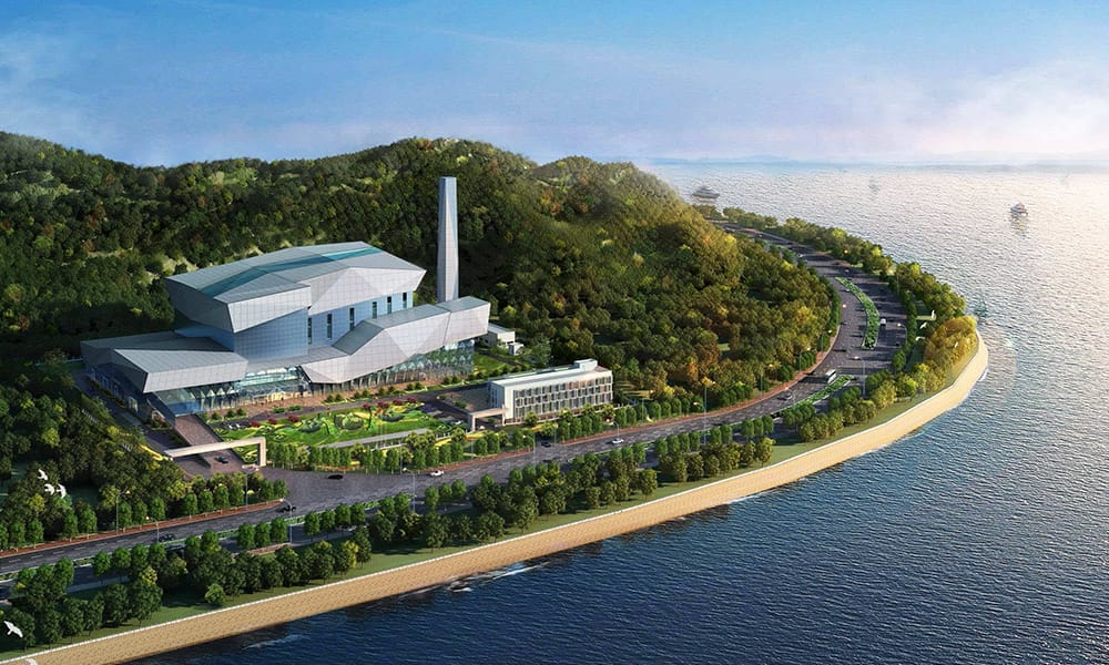 Sistema de incineração de resíduos para geração de energia